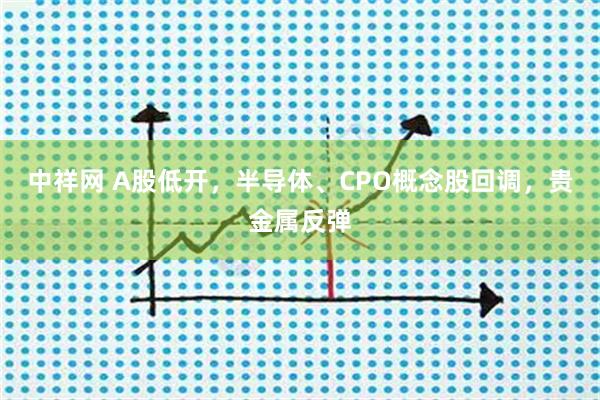 中祥网 A股低开,半导体、CPO概念股回调,贵金属反弹