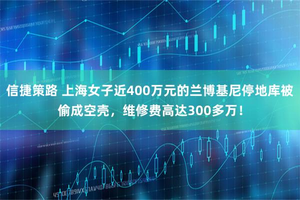 信捷策路 上海女子近400万元的兰博基尼停地库被偷成空壳，维修费高达300多万！